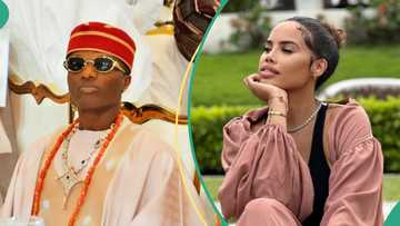Wizkid reacts amid reports of being in an online clash with lover and talent manager Jada P