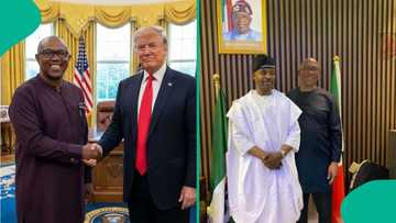 Breaking: Peter Obi finally reacts to report of meeting with Trump, MC Oluomo