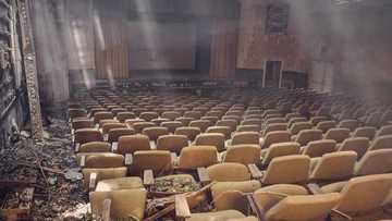 Banking system will be like this: Reactions trail photo of abandoned theatre in a state of dilapidation