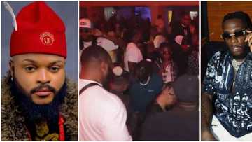 Whitemoney finally speaks on what transpired after he was bounced while trying to greet Burna Boy at event