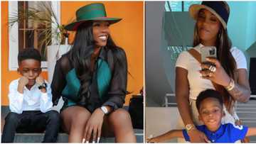 The tooth fairy is you: Tiwa Savage busted as son Jam Jam realizes she has been putting money under his pillow