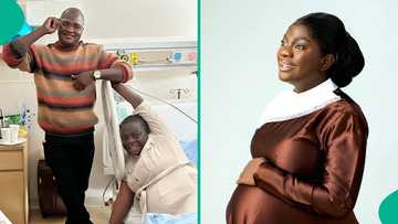 Yinka Alaseyori welcomes third child in Canada, colleagues, fans rejoice: "My heart is full"