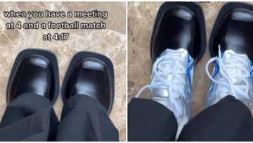 Video of 2-in-1 shoes go viral, netizens amused by unique design: "This is kind of smart"