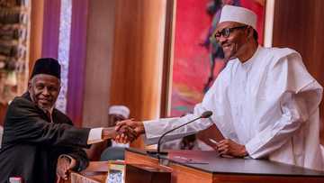 Update: Buhari suspends Onnoghen, swears in Tanko Muhammed as acting CJN (photos)