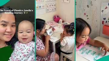 Mum who began teaching daughter phonetics at 17 months old shows her reading at 2, video trends