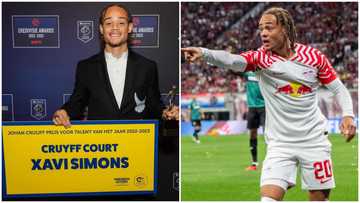Dutch youngster Xavi Simons voted Talent of the Year in the Netherlands