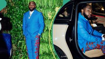 "The details are timeless": Fans react to Davido's outfit for show in Port Harcourt, photos trends