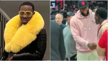 US comedian Micheal Blackson shades Nigerian currency as he congratulates Lebron James for being a billionaire