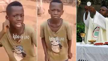 "It is not my calling": Young boy boldly tells mum who wants him to be a reverend father, video stirs reactions