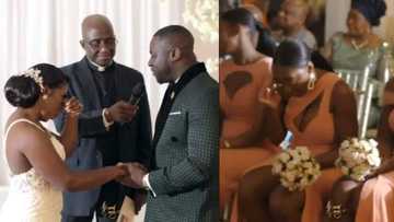 Groom makes crowd cry on his wedding day as he tells bride sweet words, video stirs reactions
