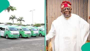 President Tinubu delivers on promise: 64 CNG buses handed over to TUC, NLC, and student leaders