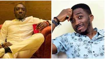 Talented comedian acts like president as he wishes Nigerians happy New Year, warns them never to believe all they see online (video)
