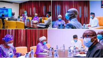 Nigeria's vice president presides over first-ever virtual NEC meeting (photos)