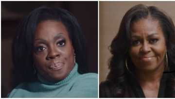 A class act: Viewers get 1st look of Viola Davis as Michelle Obama in new series