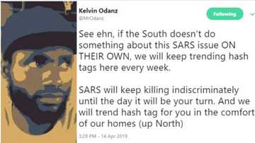 They dare not - Nigerian man tells what will happen if SARS officers dare shoot an unarmed northern youth