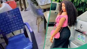 Nigerian bride transforms her family’s living room into paradise before her wedding day