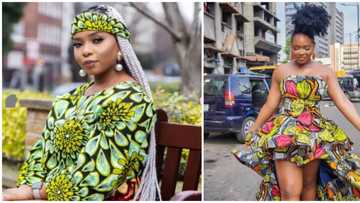 Yemi Alade dazzles in ankara print, talks about going from being teased about it to becoming an ambassador