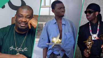 Erekere visits Don Jazzy's Mavin's office, steals Rema’s Headies Award, attempts to sell it in video