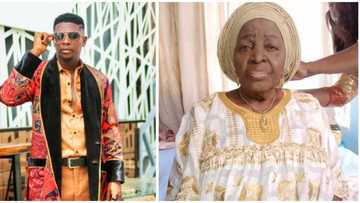 She's so pretty: Actor Rotimi Salami celebrates grandmother as she clocks 106, aged granny rocks full makeup