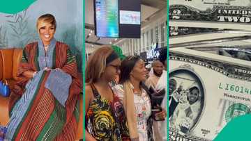 "Hope EFCC are aware?" Iyabo Ojo's fans gift Priscilla JP25 customised Dollar bills
