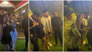 Wathoni at 30: Ex-BBNaija lockdown housemates Ozo, Lilo, Neo, others storm birthday bash