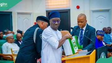 Monday Okpebholo: APC explains Edo governor's gaffe during 2025 budget presentation, video, details emerge