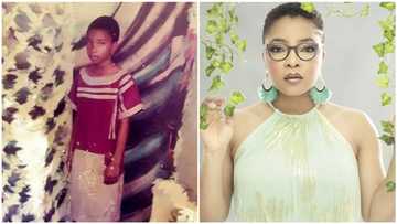 Actress Linda Ejiofor-Suleiman leaves fans amused with adorable throwback photo