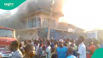 Fashewar batirin sola ya jawo mummunar gobara a kasuwa a Kat