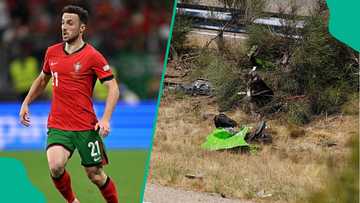 Disturbing footage of Diogo Jota's crash site leaked hours after his death