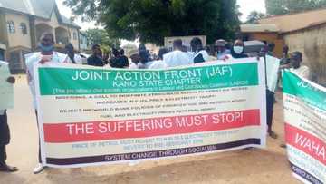 Da duminsa: Jami'an tsaro sun dakatar da zanga-zanga a Kano (Hotuna)