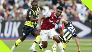 Mohammed Kudus Floors Two Man City Players With Dribbling Skills, Denied Equaliser: Video