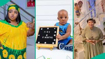 Actress Dayo Amusa marks baby’s 6-month milestone with adorable photos: "Can't wait to watch u grow"