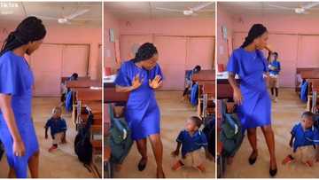 "She is beautiful inside & outside": Video shows fine teacher dancing One Lege with disabled student in class