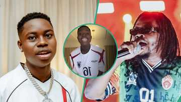 Peller goes “wild” as Olamide gifts him $5k for his b'day: "No food for lazy man no reach here"