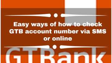 Easy ways of how to check GTB account number via SMS or online