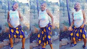 "Excellent moves": Excited pregnant woman in native wrapper dances with swag, shakes baby bump in viral video