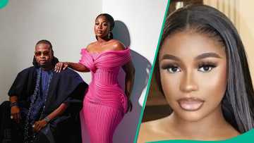 Lady alleges Yhemolee's wife, Thayour, friends beat her to stupor, denies dating influencer