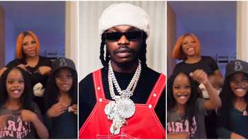 "I love their teeth & smile: Heartwarming video of Naira Marley’s twins doing Davido’s Unavailable challenge