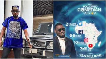 AY Makun hits 10m fans on IG, becomes most followed comedian in Africa