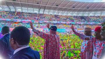 PDP governors hit Uyo with 15 private for Atiku campaign