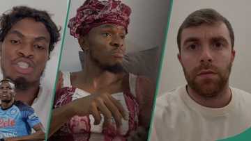 Video as comedian Dikeh perfectly mimics ace football journalist Fabrizio Romano: "You are too good"