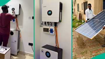 Man installs solar for 24/7 electricity, uses 8 units of Jinko bifacial panels