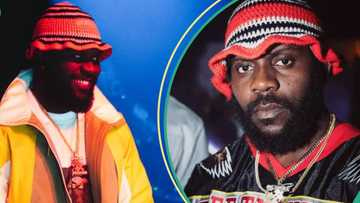 Odumodu Blvck gives female fans expensive gifts at his NYC show, Nigerians react: "Who go pay?"
