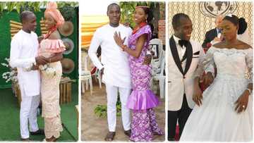 "I had no mattress, but you accepted me": Man remembers his wedding day, celebrates his humble wife