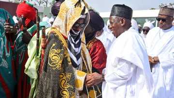 Yanzu Yanzu: Anyi sulhu a tsakanin Gwamna Ganduje da Sarki Sanusi