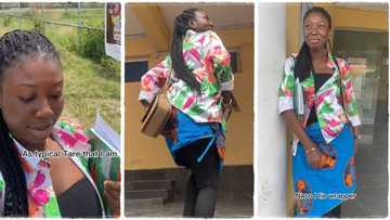 "It happened to me before": Female student embarrassed during lecture as her trouser tears, video goes viral