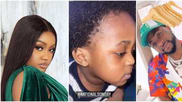 Davido or Chioma: Fans react to adorable photo of singer’s son, speak on which parent he most looks like