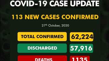 Sabbin mutane 113 sun kamu da Korona a Najeriya, jimilla 62, 224