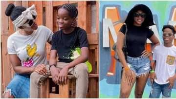 Wash me jeje: Wizkid's first baby mama explains how son Boluwatife attempted to outsmart her on Instagram