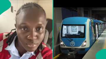 Nigerian lady who works as train driver shares interesting experience, video fascinates netizens